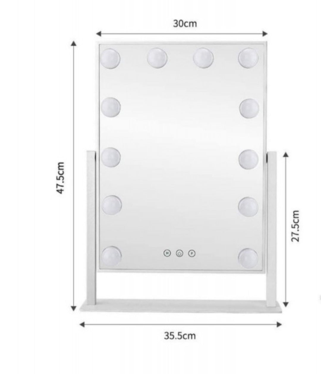 Led Kozmetičko Ogledalo Profesionalno Za Šminkanje