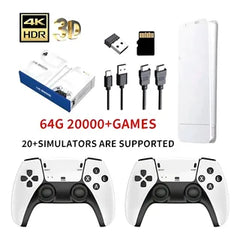 Retro Igrica Konzola 4K 20000 Igrica 64GB - Gaming Konzola Sa Igricama