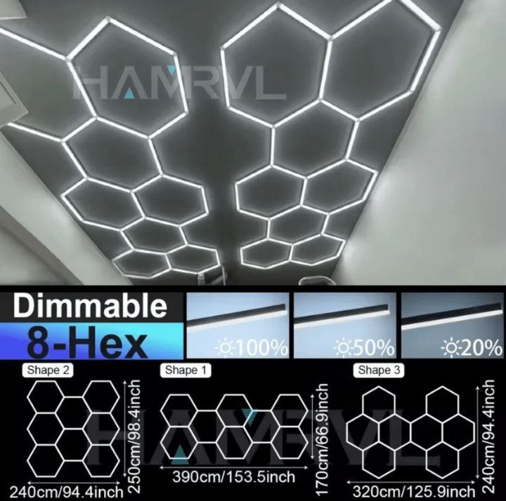 HEKSAGONALNO LED OSVETLJENJE - Led Rasveta HEKSAGONALNA