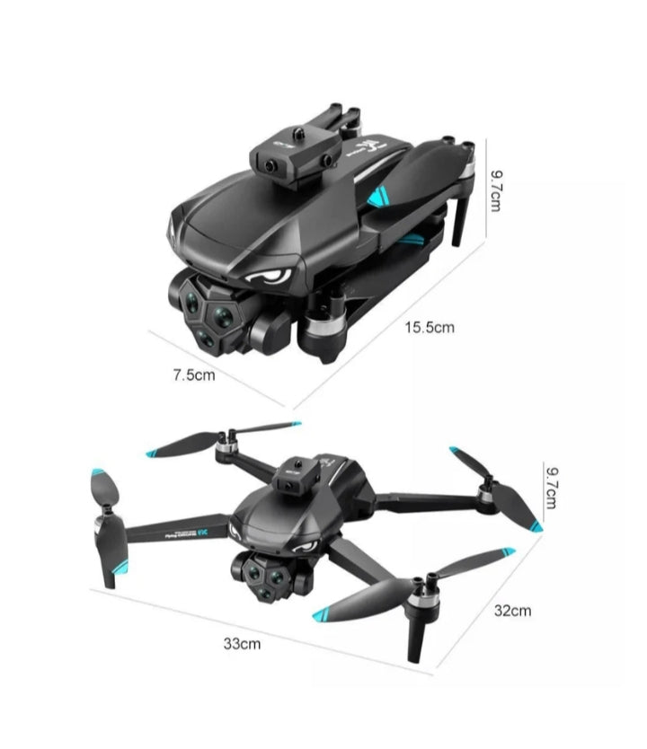 Dron M33 Letilica Sa Dvije 4K Kamere i Displejom - Profesionalni GPS Dron