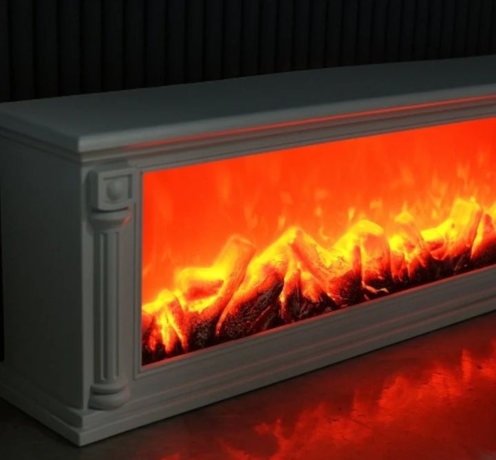 Led dekorativna lampa / kamin 3D
