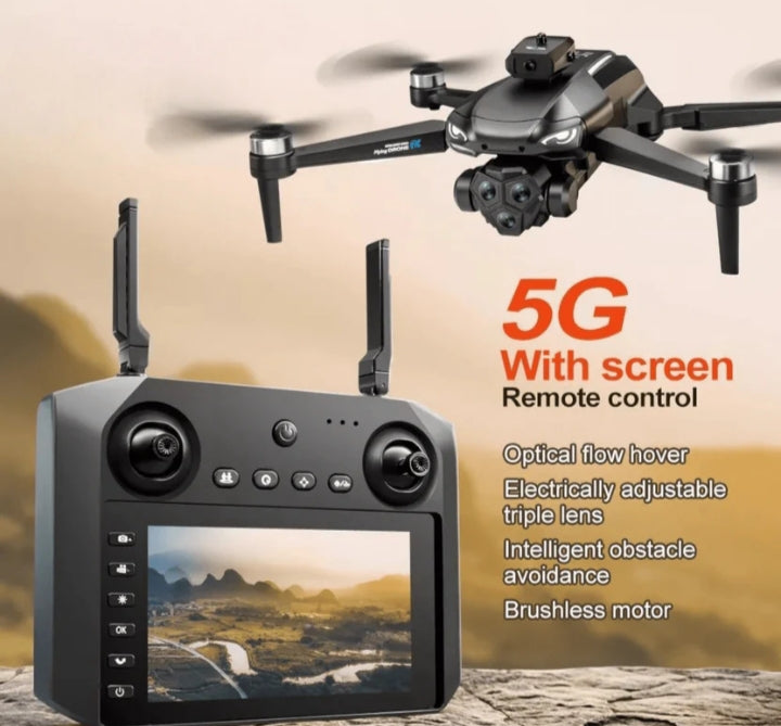 Dron M33 Letilica Sa Dvije 4K Kamere i Displejom - Profesionalni GPS Dron