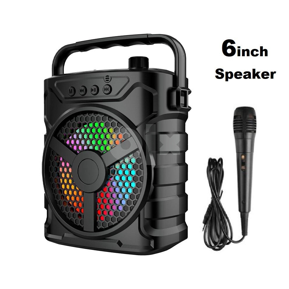 Bluetooth Zvucnik Sa Mikrofonom ZQS - 6128 Za Karaoke