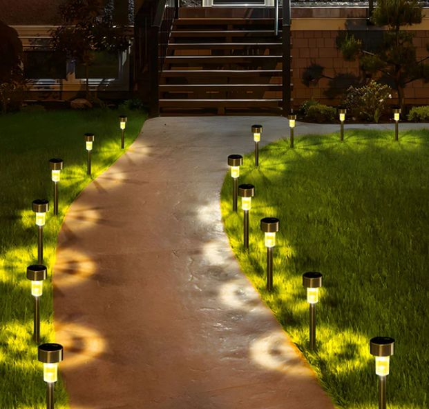 Led Solarna Lampa Za Vrt  Baštu Dvorište 10kom