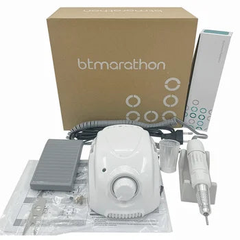 BTMARATHON Profesionalna Električna Turpija 35.000 RPM - Manikir Brusilica Premium Kvalitet