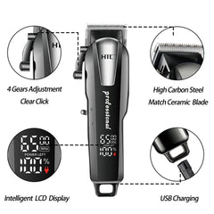 HTC AT-8083 Profesionalna Mašinica Za Šišanje Kose - Salon Kvalitet Premium