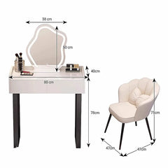 Led Kozmetičko Ogledalo Za Šminkanje 38x50cm