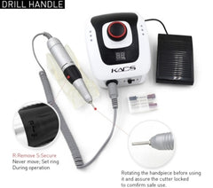 Profesionalna Nail Drill Mašina 35.000 RPM - Električna Turpija Digitalni Display Salon