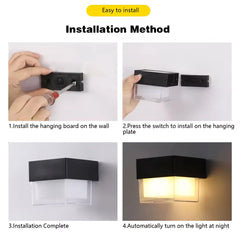 Solarna LED vrtna svjetiljka RIXME ZA ZID