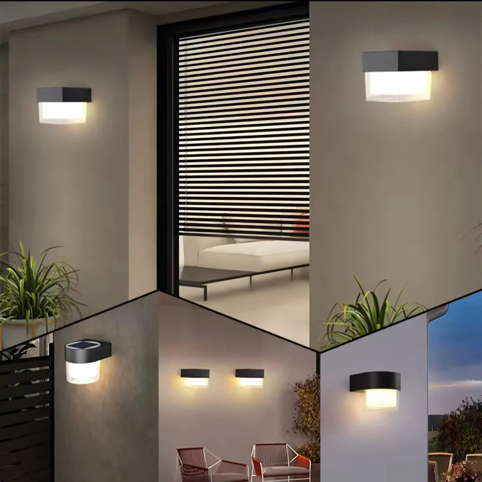 Solarna LED vrtna svjetiljka RIXME ZA ZID