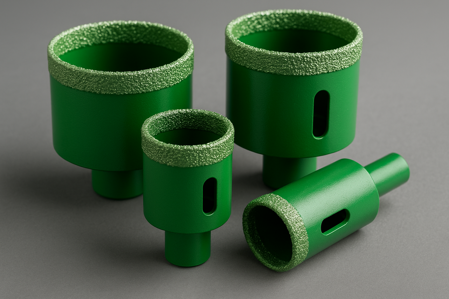 Zelene dijamantske krune za bušenje keramike